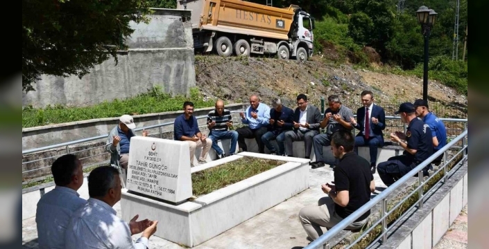 Şehit Tahir Güngör, 32. yılında dualarla anıldı