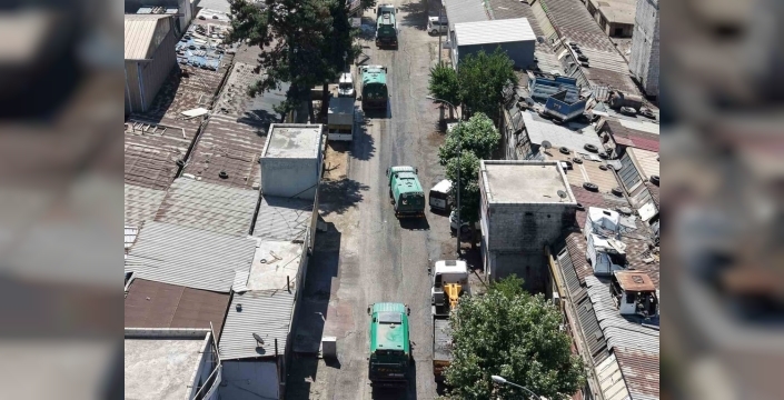 Şehitkamil'den KÜSGET'te kapsamlı temizlik seferberliği