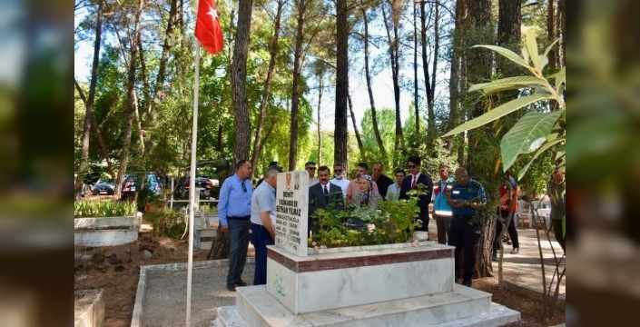 Şehitler Köyceğiz'de dualarla anıldı, vefa örneği sergilendi