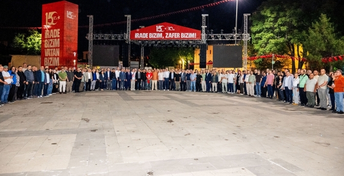 Selçuk Üniversitesi 15 Temmuz'da tek yürek oldu