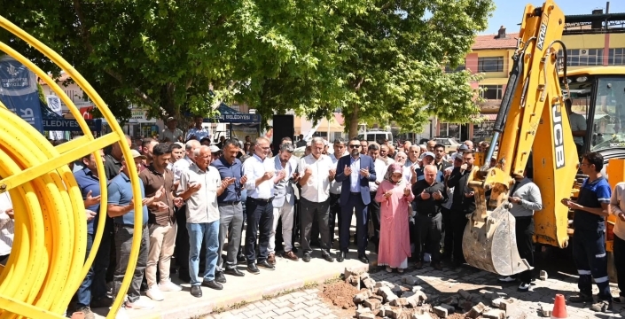 Seydişehir'de 4 mahalle daha doğalgaza kavuşuyor