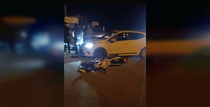 Siirt'te otomobil ve motosiklet çarpıştı: 1 kişi yaralandı