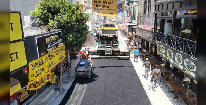 Silifke yollarında değişim: 850 ton asfaltla modern dokunuş