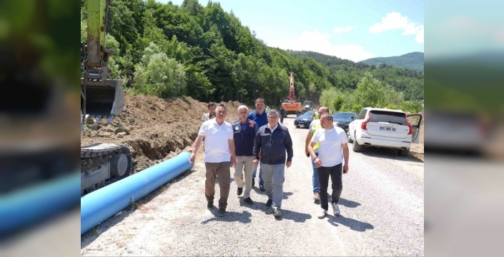 Sinop'ta 33 köyün içme suyu sorununa köklü çözüm geliyor