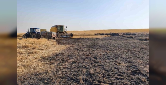 Şırnak'ta çoban, uyurken anız yangınında ağır yaralandı