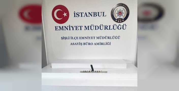 Şişli’de alışveriş merkezine girmeye çalışan genç kadının çantasında silah mermisi bulundu