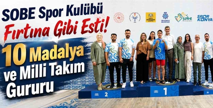 SOBE Spor Kulübü Fırtına Gibi Esti! 10 Madalya ve Milli Takım Gururu