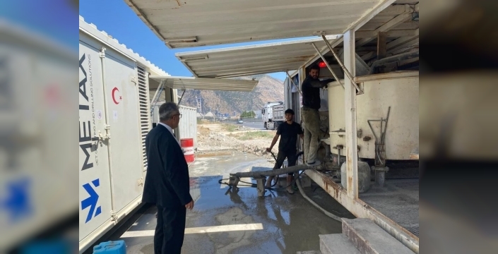 Söke'de 40 derslikli meslek lisesinin inşaatı hızla devam ediyor