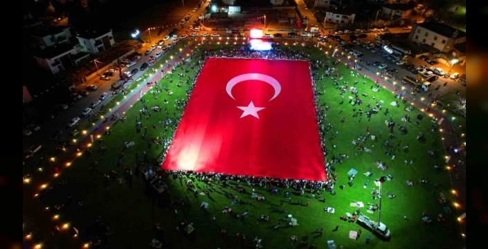 Talas'ta dev Türk bayrağı yeniden dalgalanacak: 15 Temmuz ruhu dorukta!