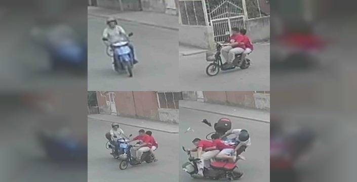 Tarsus'ta motosiklet kazası: 3 yaralı
