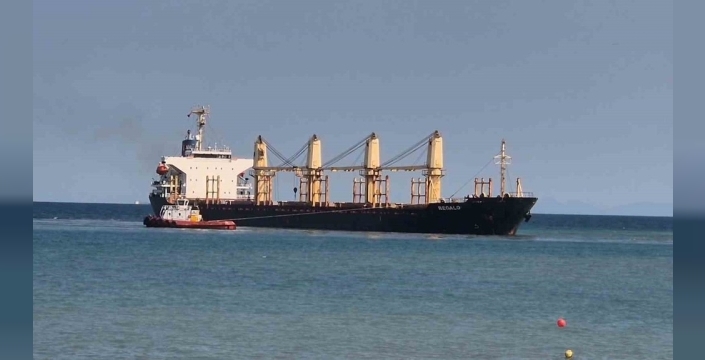 Tekirdağ açıklarında yük gemisinin kurtarılması için çalışmalar sürüyor