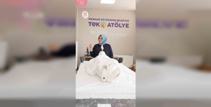 Tekirdağ'da cenaze hizmetleri kursuna büyük ilgi