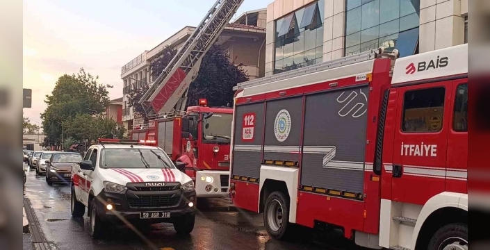 Tekirdağ'da duman paniği: Yangın değil, baca sorunu çıktı!