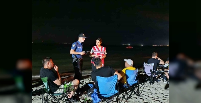 Tekirdağ'da huzur uygulaması: Havadan, karadan ve denizden denetim