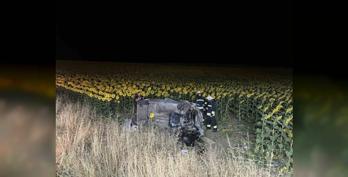 Tekirdağ'da kan donduran kaza: Çocuklar da var, 5 kişi tarlada can pazarı yaşadı!