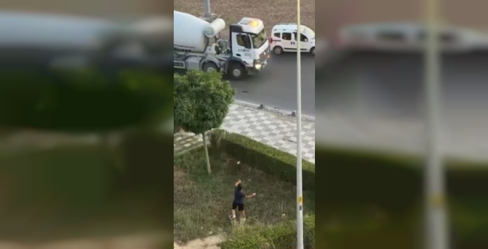 Tırları hedef aldılar: Çerkezköy'de korku dolu anlar!