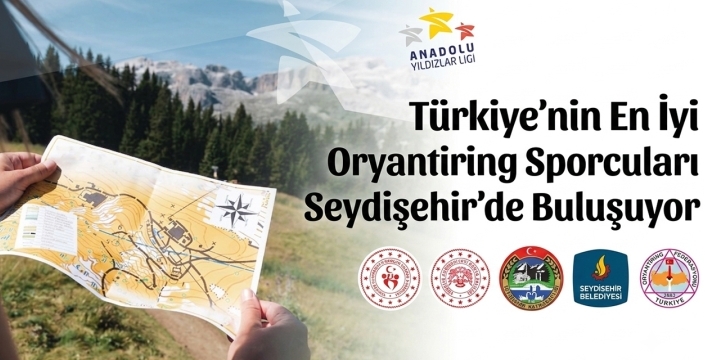 Türkiye'nin En İyi Oryantiring Sporcuları Seydişehir'de Buluşuyor