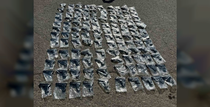 Tuzla TEM otoyolunda cephanelik otobüs şoku: 120 silah ele geçirildi, 4 tutuklandı