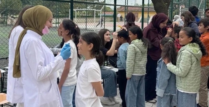 Üniversiteli öğrenciler Başhüyük'te örnek bir sosyal sorumluluk projesine imza attı