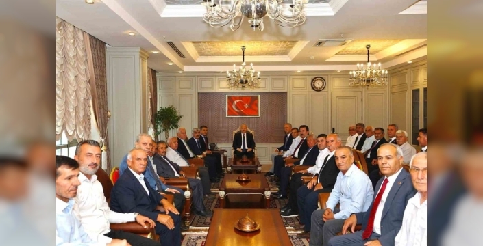 Vali Küçük, kırsal yatırımları masaya yatırdı