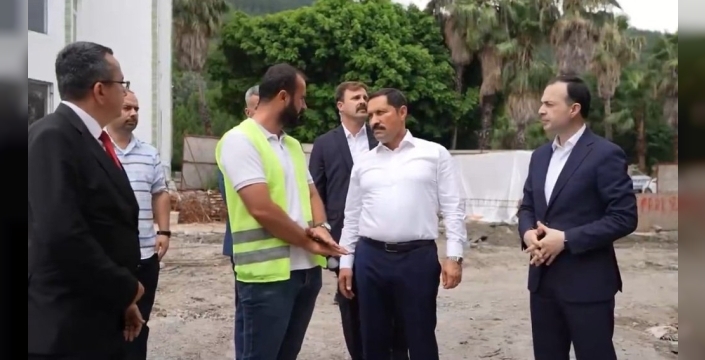 Vali Masatlı, Payas'taki eğitim yatırımlarını yerinde inceledi