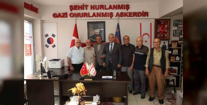 Vali Mehmet Makas'tan gazilere anlam dolu ziyaret