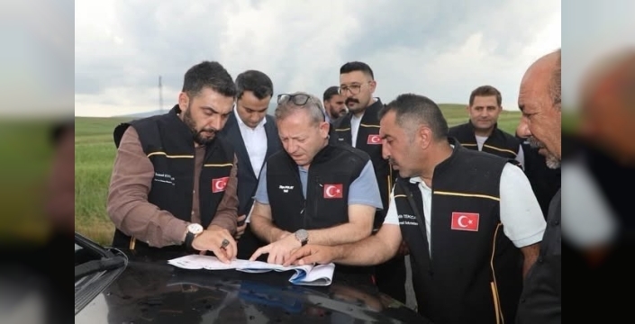 Vali Ziya Polat, Selim'de yol çalışmalarını yerinde inceledi