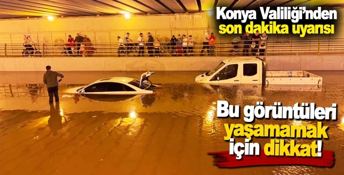 Valilikten son dakika uyarısı: Sel ve su baskınlarına dikkat!