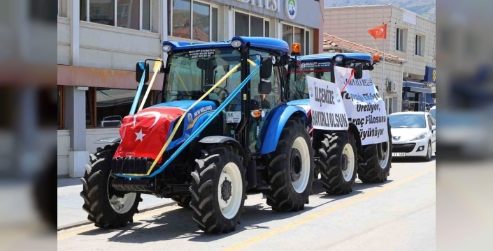 Yahyalı Belediyesi, tarımsal üretimi desteklemek için iki yeni traktör aldı