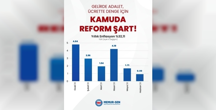 Yalçın: Temmuz maaşları seyyanen zamla iyileştirilmeli