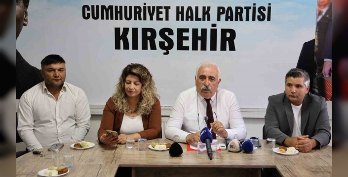Yeni CHP Kırşehir İl Başkanı Tanrıbuyurdu: Parti binasından poster götürmek ayıp!