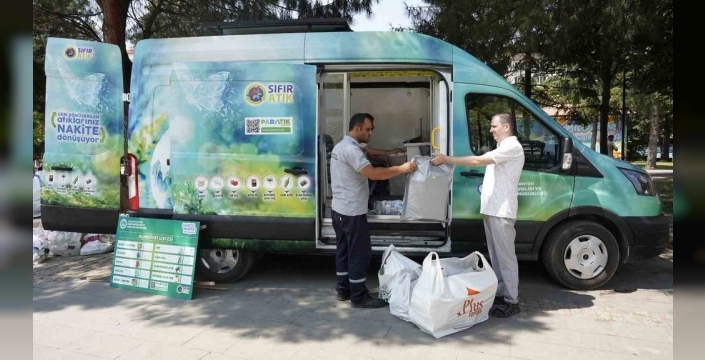 Yıldırım'da sıfır atık projesiyle aileler 830 bin lira kazandı