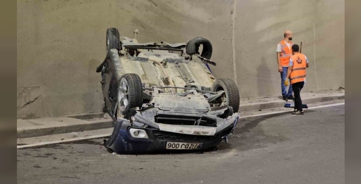 Zonguldak'ta tünelde korkunç kaza: 2 yaralı